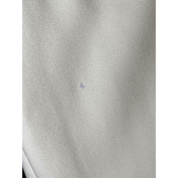 Retrofete Swan Crystal Embellished Cutout Strapless White Maxi Dress Size Large - Picture 7 of 10